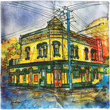 Courthouse Hotel, Newtown Cushion Cover