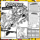Pizza Dude FREE Colouring Activity Download!