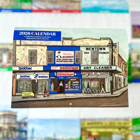 2026 Calendar Sydney Landscapes by EmmaJane Illustration