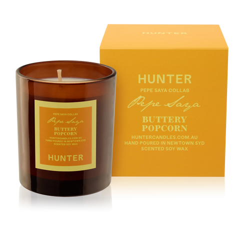 Buttery Popcorn Pepe Saya by Hunter Candles