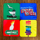 Set of 4 Coasters - Sydney's Inner West