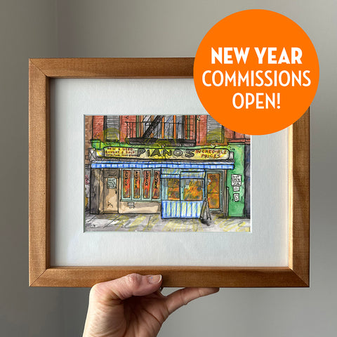 Custom Portraits House/Shop/Venue