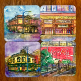 Nightlife Coaster Set