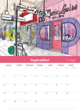 2027 Calendar Colours of Sydney by EmmaJane Illustration