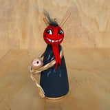 Krampus Wooden Christmas Decoration