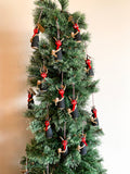Krampus Wooden Christmas Decoration