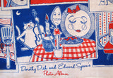 Dorothy Dish and Edward Spoon Tea Towel