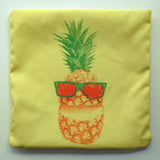 Mr Pineapple On Vacation Cushion Cover