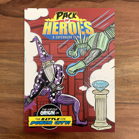 Pack of Heroes Comic
