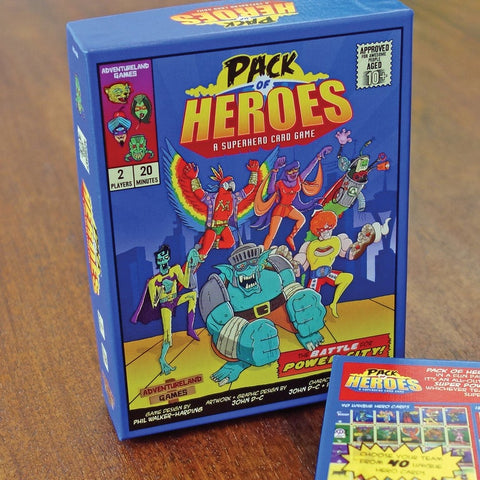 Pack of Heroes Superhero Card Game