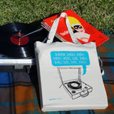 SHBOOM Record Shopping Tote Bag