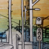 Summer Hill Station Cushion Cover